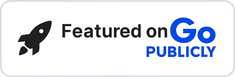 Featured on Go Publicly