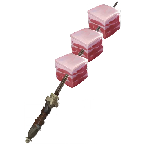 磅肉烤串记录图